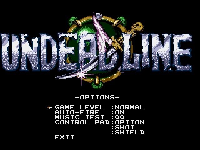 Undeadline MEGADRIVE