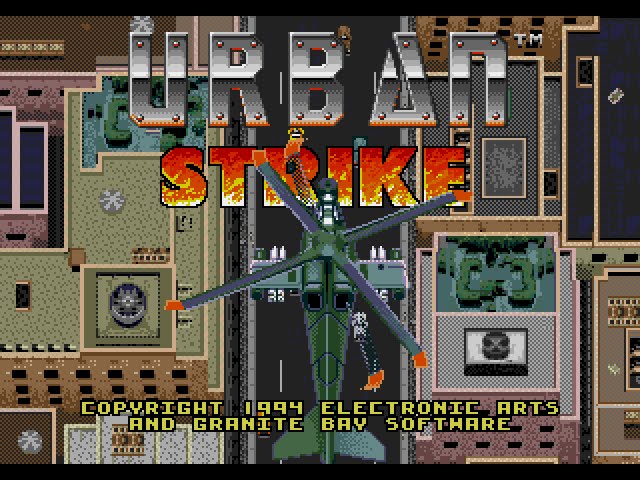 Urban Strike MEGADRIVE