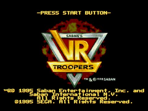 VR Troopers MEGADRIVE