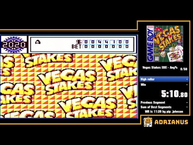 Vegas Stakes gameboy