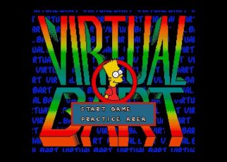Virtual Bart MEGADRIVE
