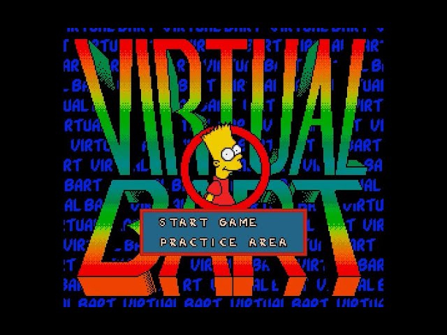 Virtual Bart MEGADRIVE