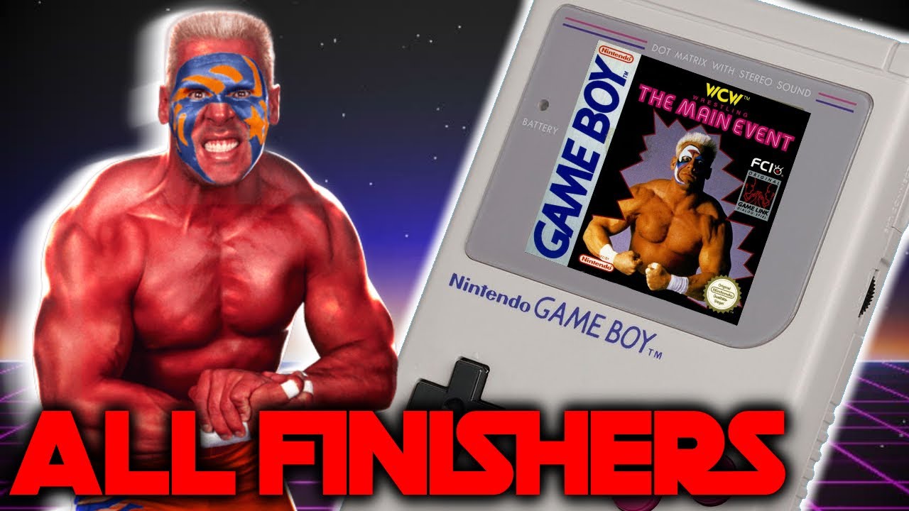 WCW Wrestling: The Main Event EU" gameboy