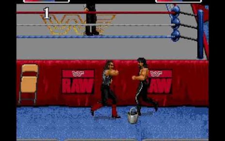 WWF Raw MEGADRIVE