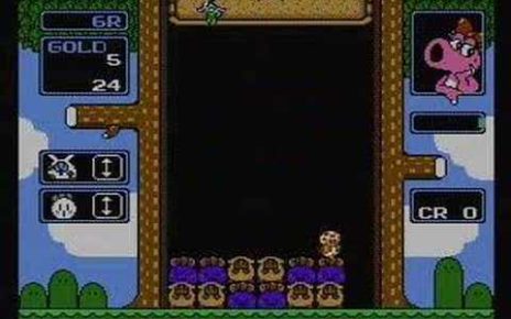 "Wario's Woods NINTENDO NES