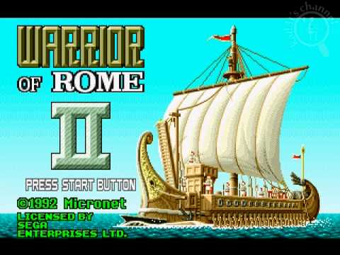 Warrior of Rome II MEGADRIVE