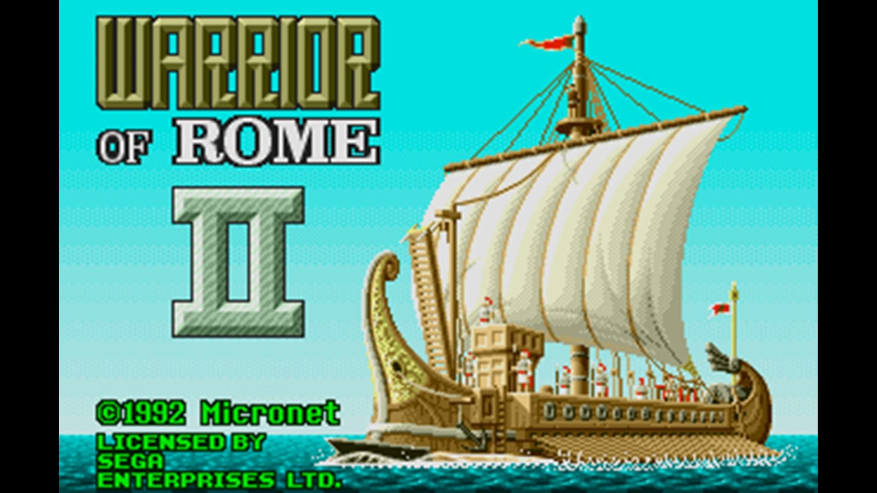 Warrior of Rome MEGADRIVE
