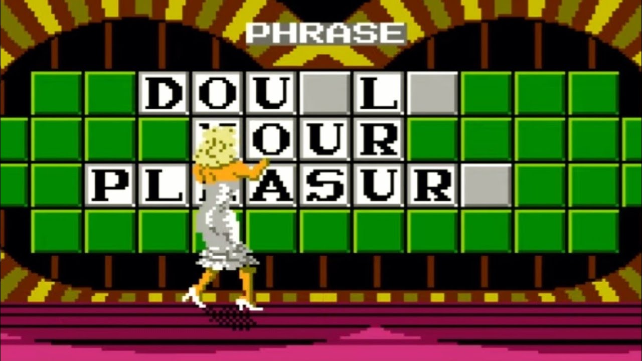 Wheel of Fortune Family Edition NINTENDO NES