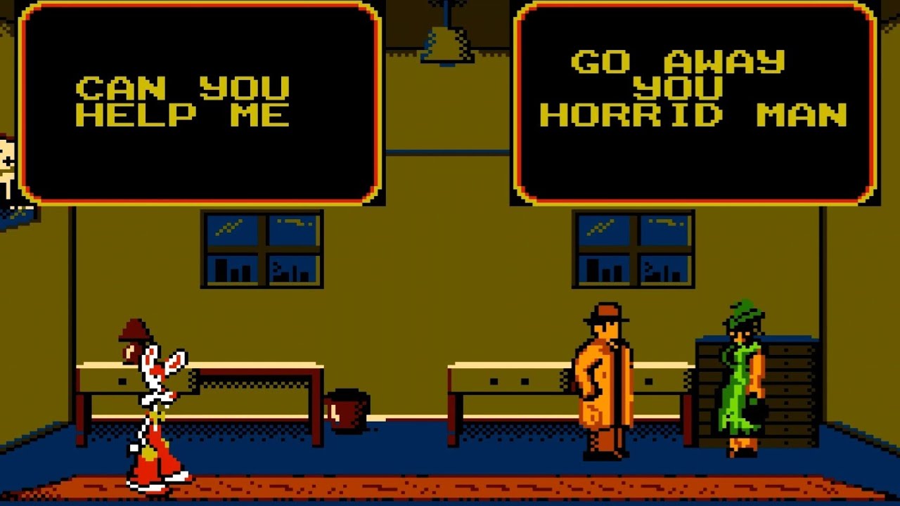 Who Framed Roger Rabbit NINTENDO NES