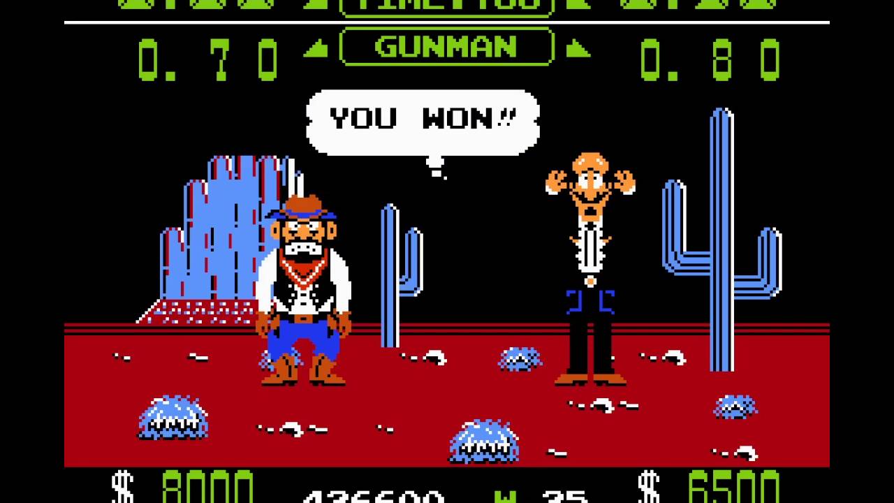 Wild Gunman NINTENDO NES