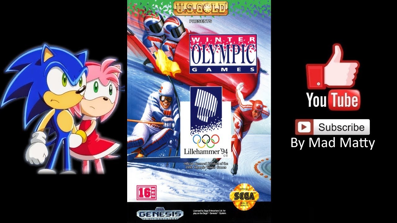 Winter Olympics MEGADRIVE