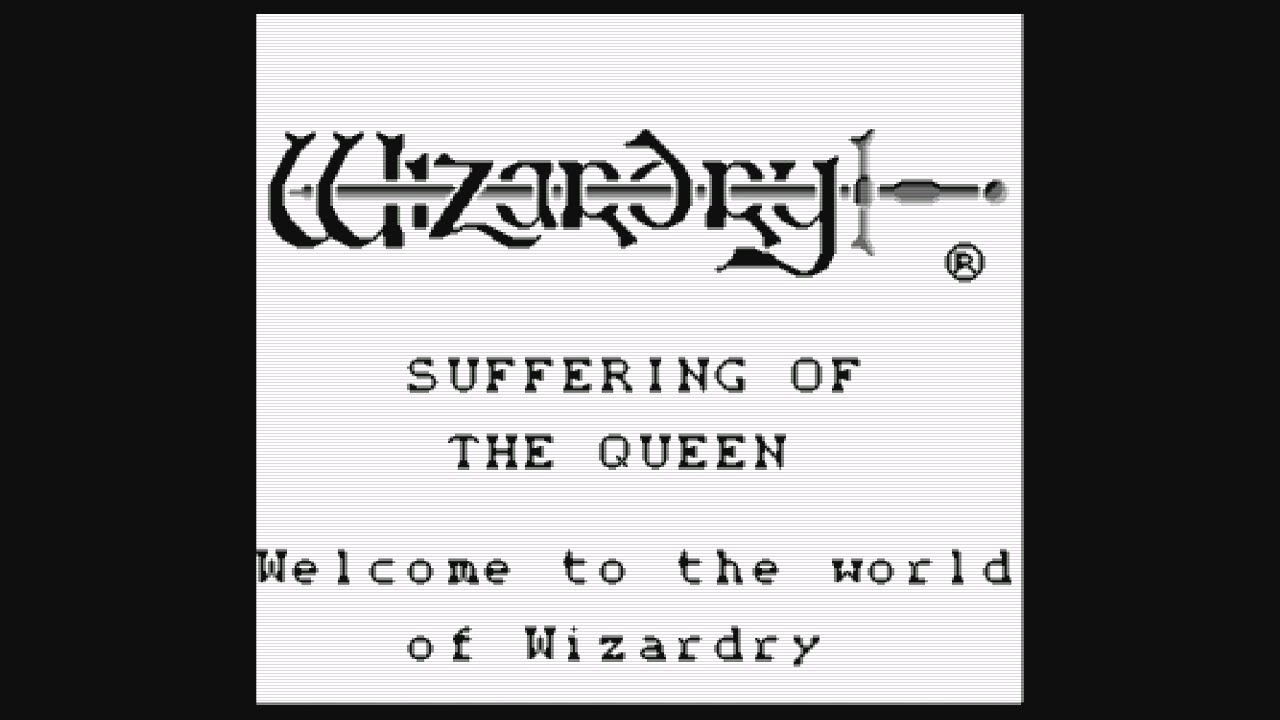 Wizardry Gaiden 1: Suffering of the Queen gameboy