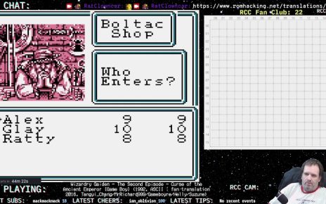 Wizardry Gaiden 2: Curse of the Ancient Emperor gameboy