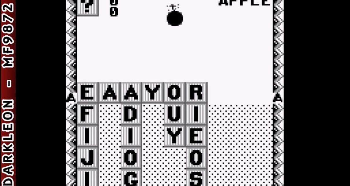 Wordtris gameboy