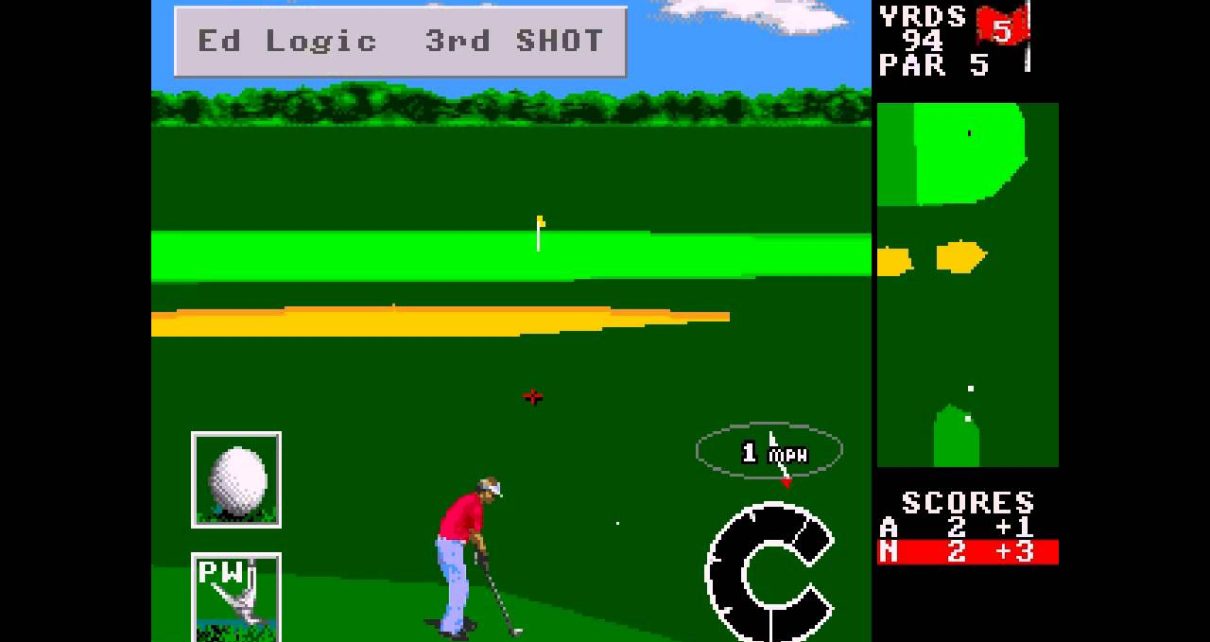 World Class Leaderboard Golf MEGADRIVE