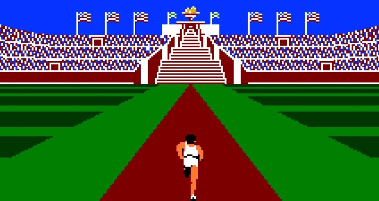 World Class Track Meet NINTENDO NES