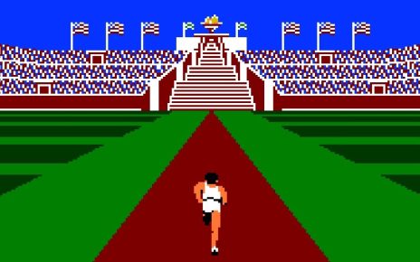 World Class Track Meet NINTENDO NES