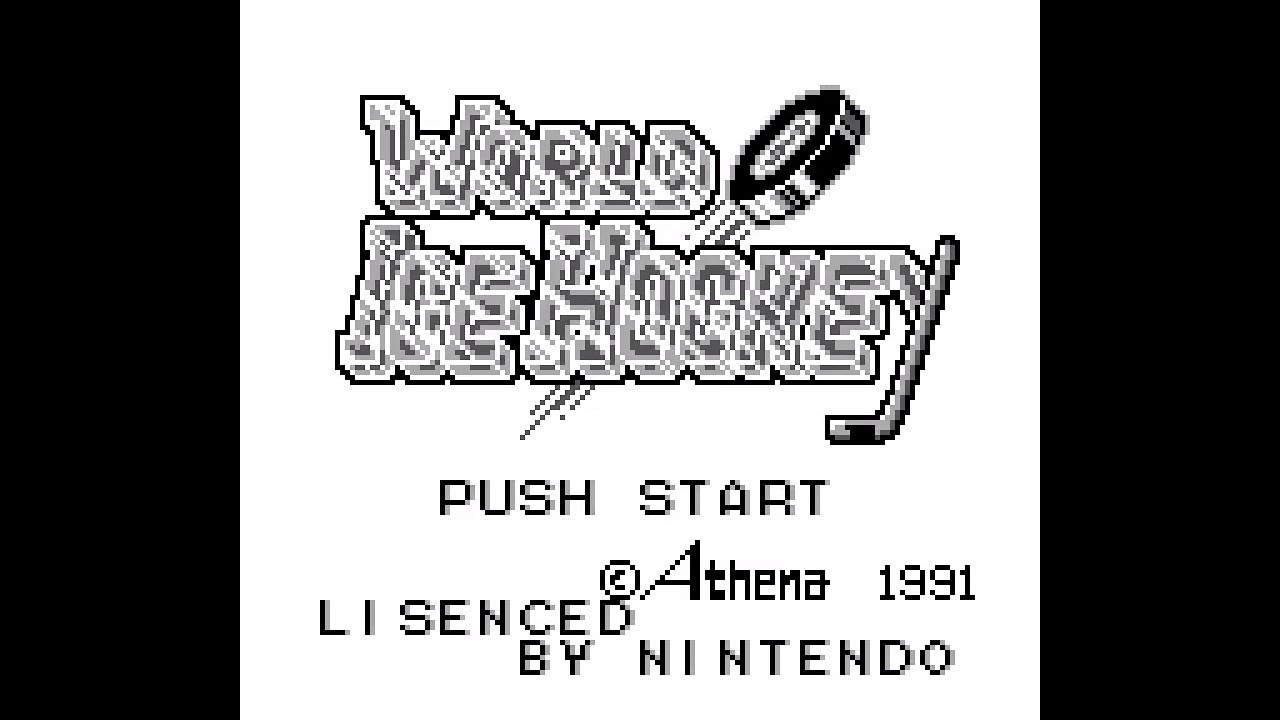 World Ice Hockey gameboy