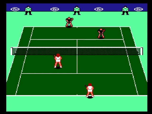 World Super Tennis JAPAN NINTENDO NES