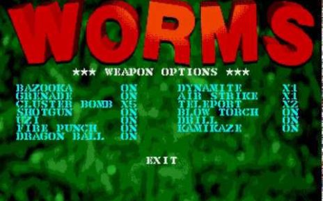 Worms MEGADRIVE