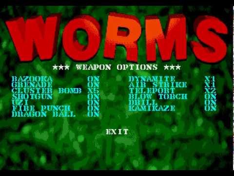 Worms MEGADRIVE