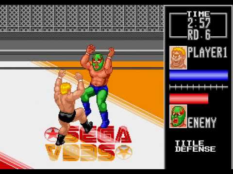 Wrestle BallJP" MEGADRIVE