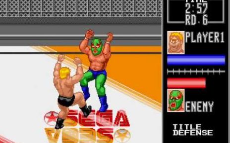 Wrestle War MEGADRIVE