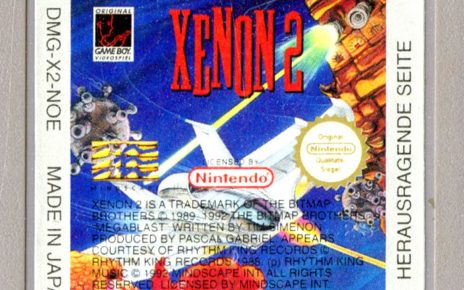 Xenon 2 Megablast gameboy