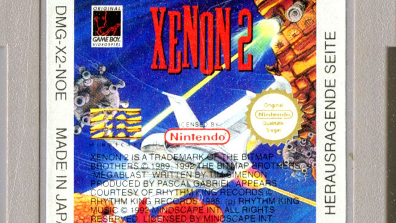 Xenon 2 Megablast gameboy