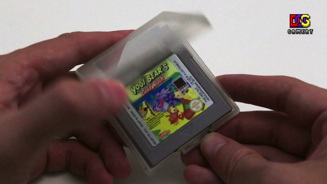 "Yogi Bear's Gold Rush gameboy