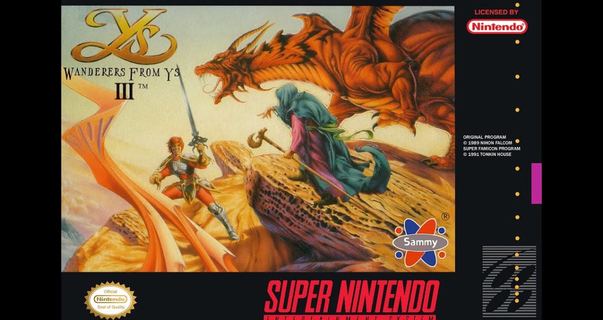 Ys III: Wanderers from Ys NINTENDO NES