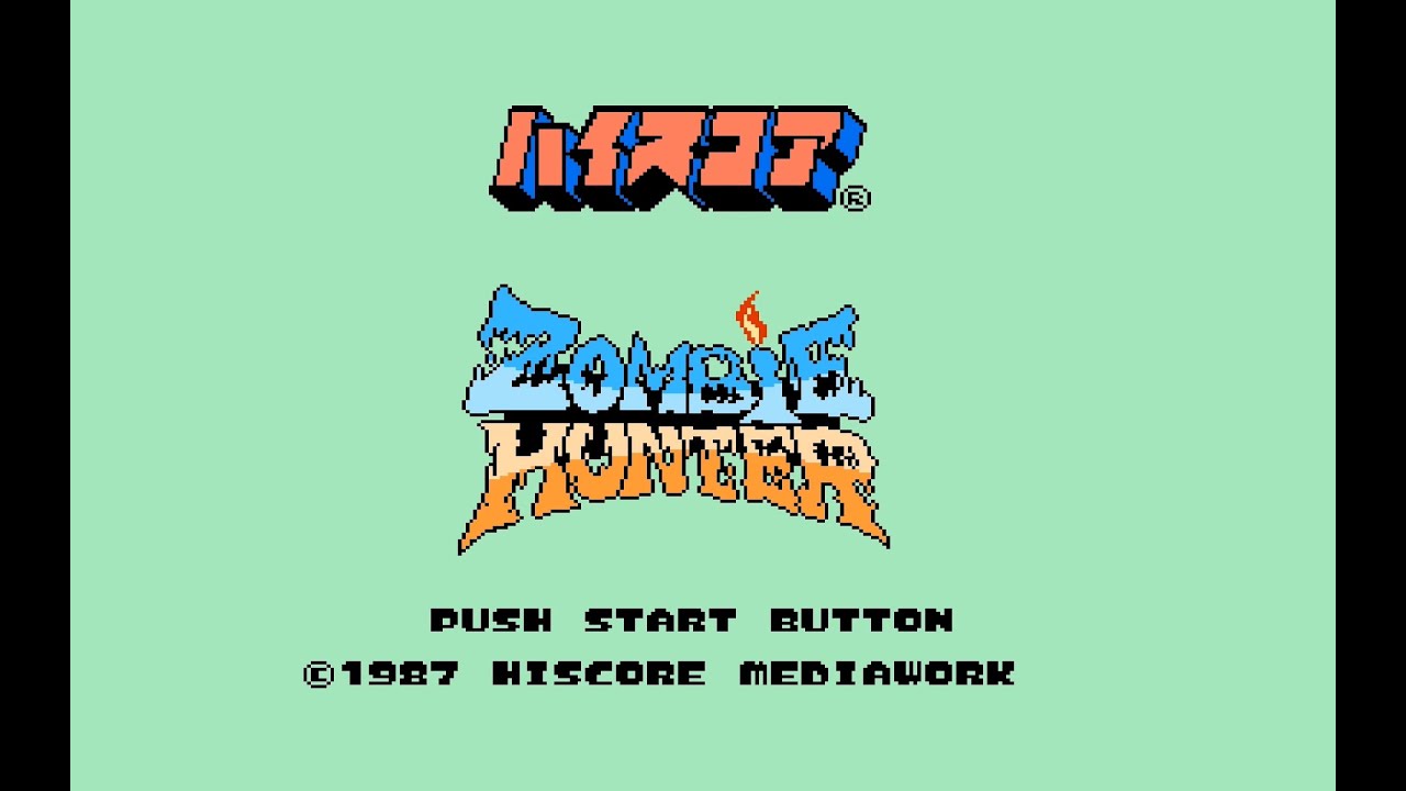 Zombie Hunter NINTENDO NES