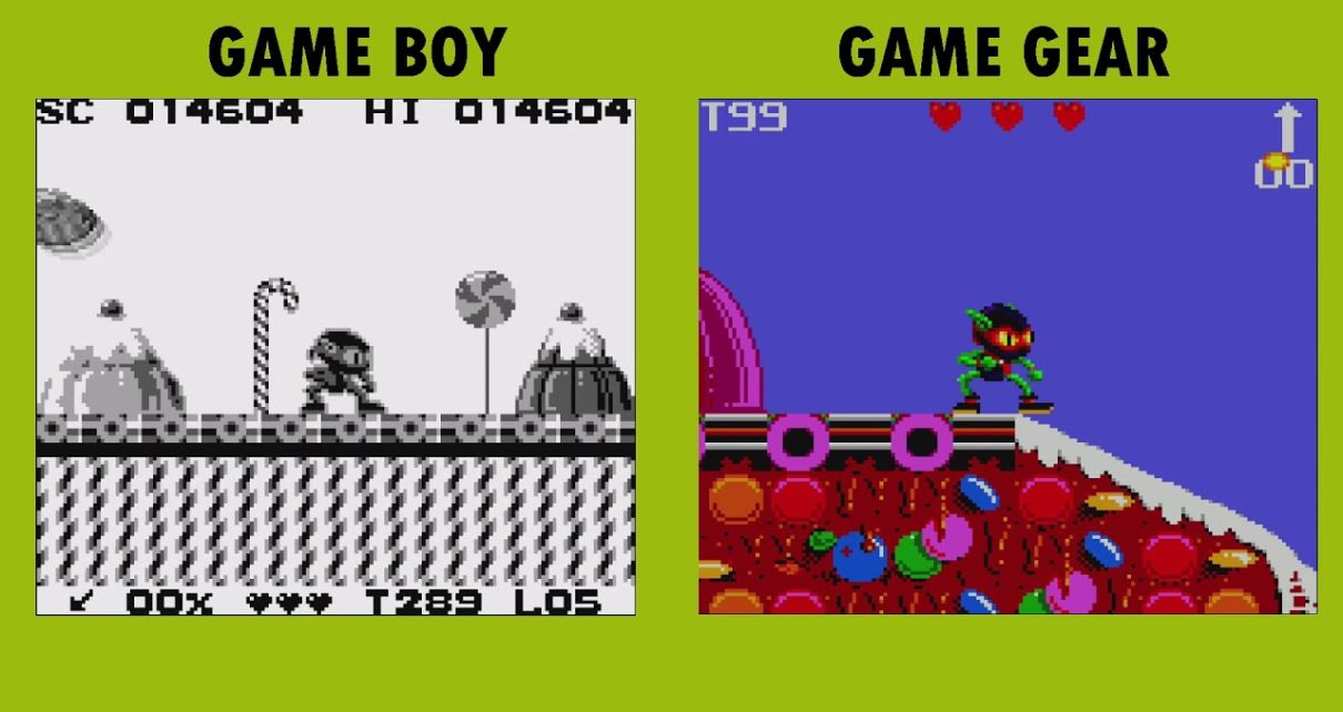 "Zool: Ninja of the ""Nth"" Dimension GAME GEAR