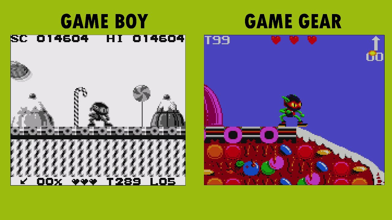 "Zool: Ninja of the ""Nth"" Dimension GAME GEAR