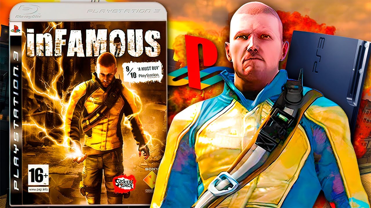 inFAMOUS PS3 PLAY STATION 3