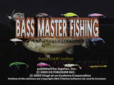 •Bass Master FishingEU" PLAYSTATION 2
