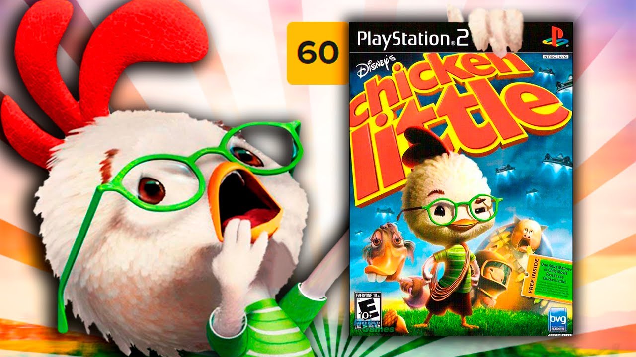 •Chicken LittleJP KO PAL" PLAYSTATION 2