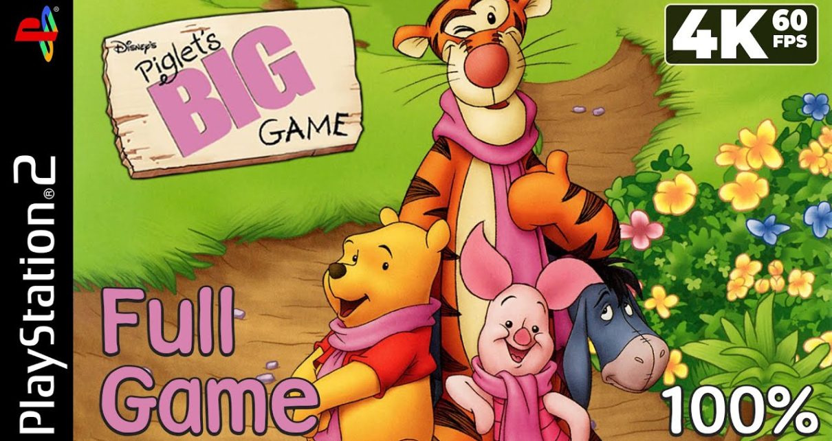 •Disney's Piglet's Big GameEU" PLAYSTATION 2