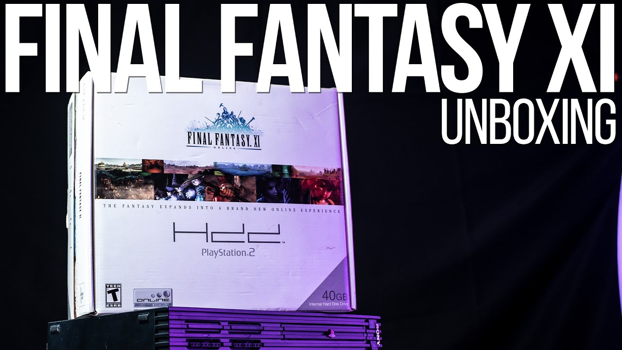 •Final Fantasy XI: All-in-One Pack 2003JP" PLAYSTATION 2