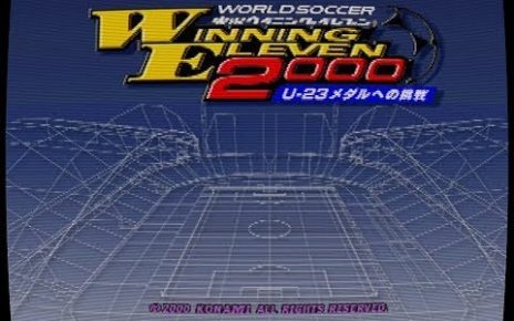 •World Soccer Jikkyou Winning Eleven 2000: U-23 Medal Heno ChousenJP" PLAY STATION 1 PS1