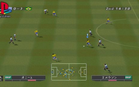 •World Soccer Jikkyou Winning Eleven 4JP" PLAY STATION 1 PS1