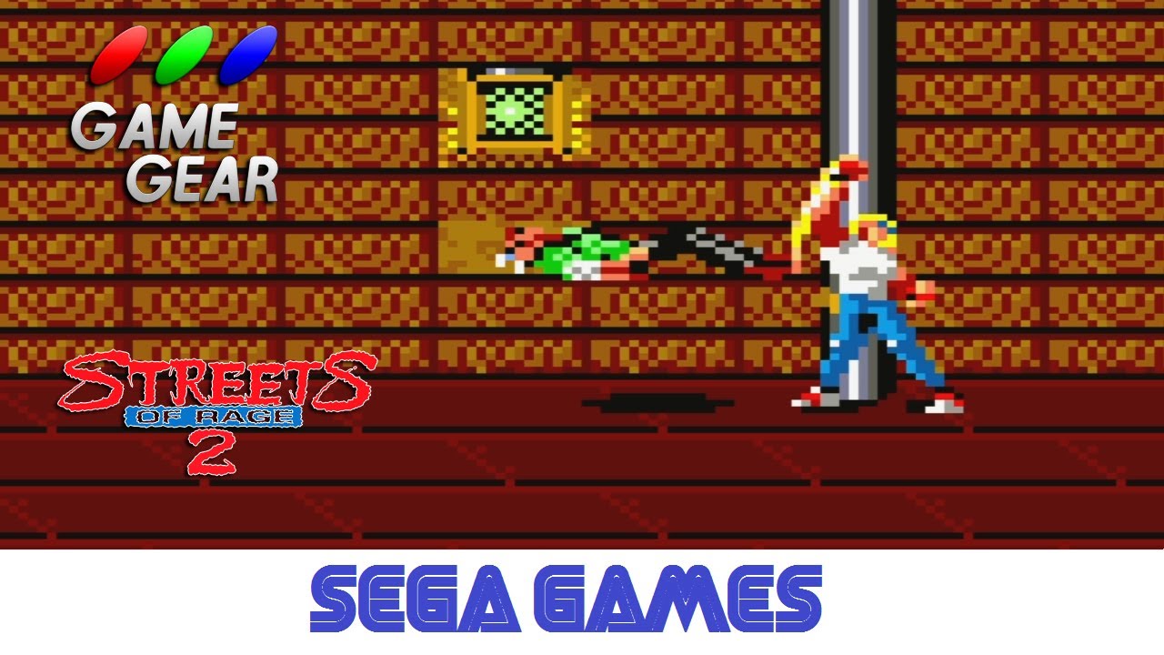 Bare Knuckle II: Shitou e no Chingonka JP" GAME GEAR