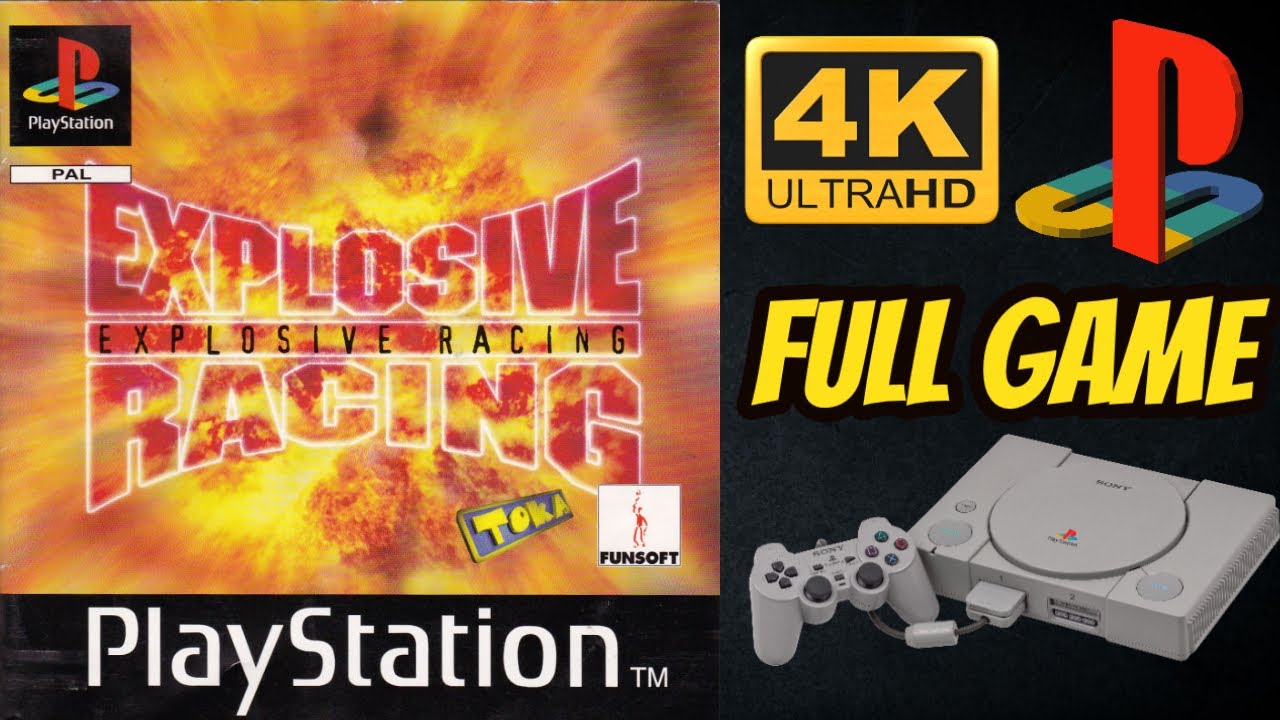 "Explosive Racing PLAY STATION 1 PS1