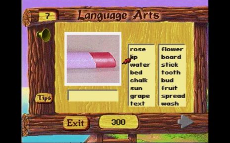 Faire Games: Language Arts PLAY STATION 1 PS1