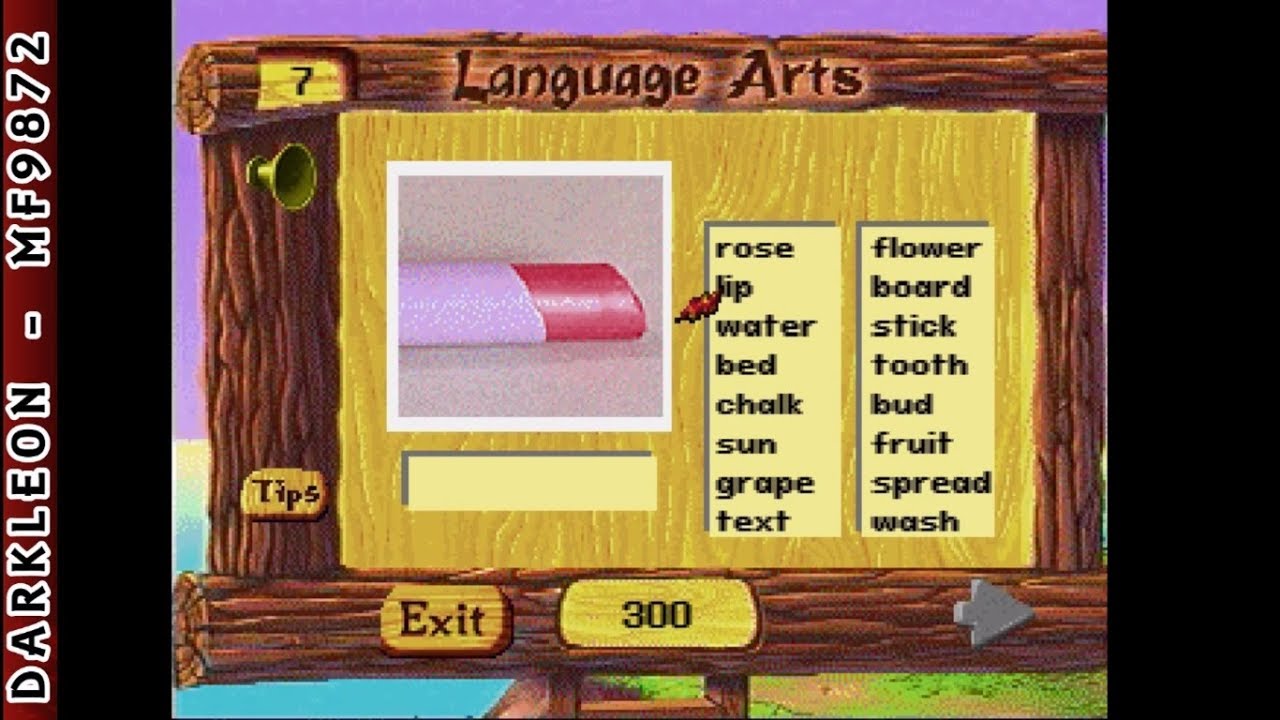 Faire Games: Language Arts PLAY STATION 1 PS1
