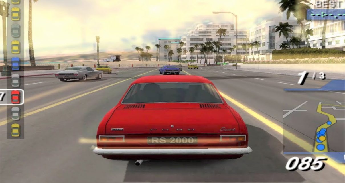 "Ford Bold Moves Street Racing PLAYSTATION 2