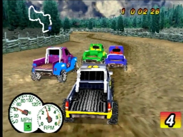 Ford Truck Mania PLAY STATION 1 PS1