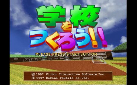 Gakkou o Tsukurou!! PLAY STATION 1 PS1