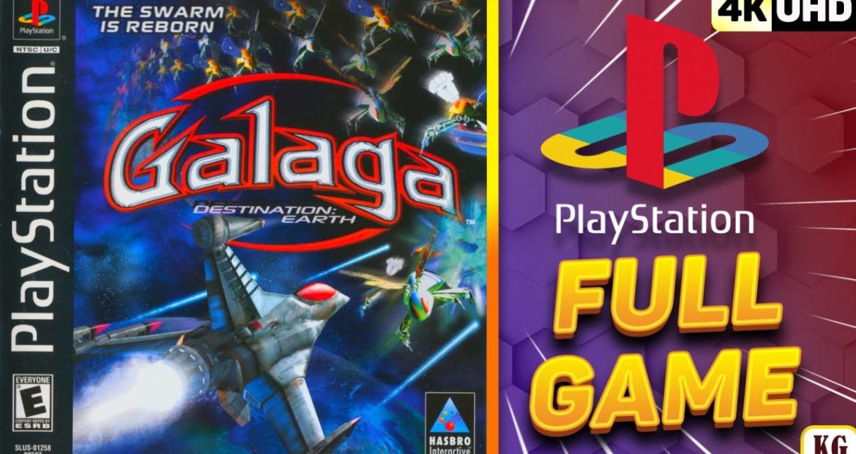 Galaga: Destination Earth PLAY STATION 1 PS1