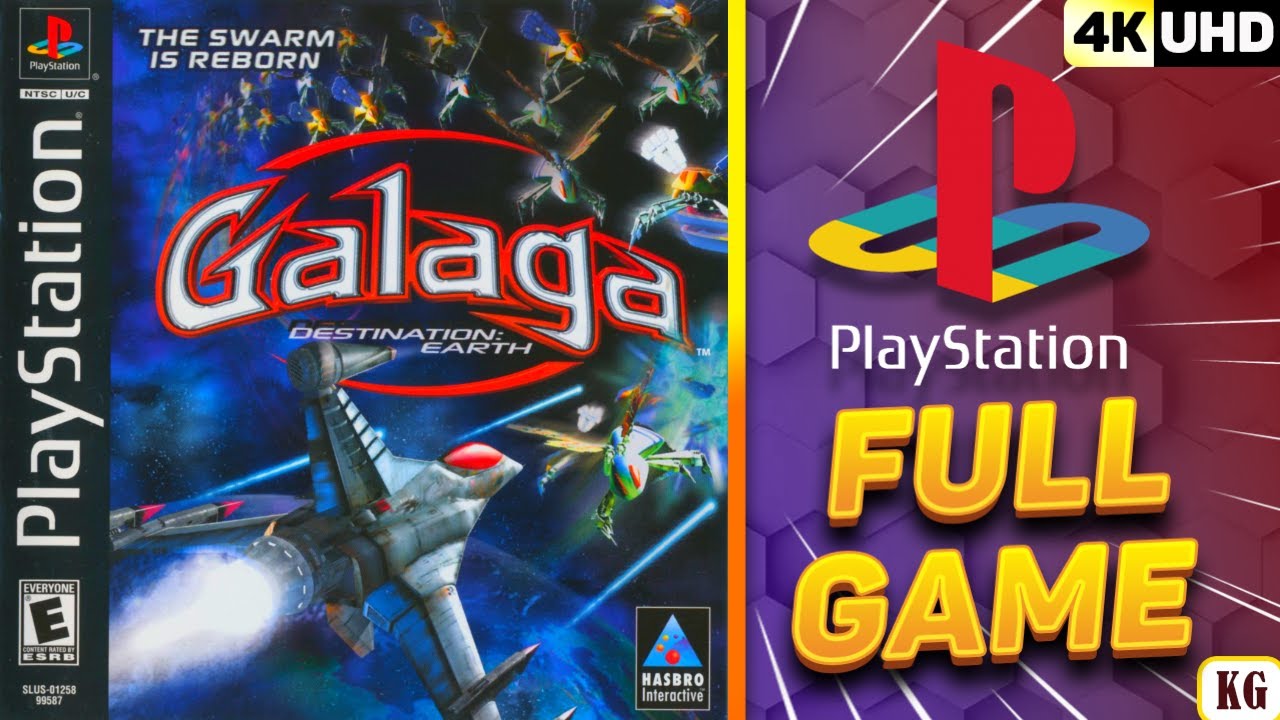 Galaga: Destination Earth PLAY STATION 1 PS1